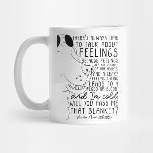 Leaky Feeling Ceiling (black) Mug